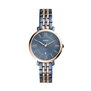 Fossil Blue Dial Elegant Ladies Watch